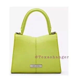 ★TOUT Y EST★ St Marc the Mini Top HandleLimoncello MBBAS24 Marc Jacobs The St. Marc Mini Top Handle Bag In Limoncello